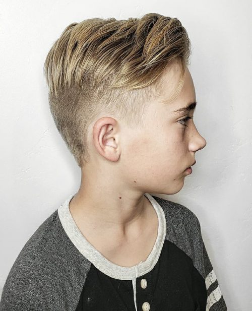 Teen man child haircuts gain from long to brusk The 22 Best Haircuts  Hairstyles for Teenage Boys