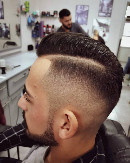  the classic driblet fade haircut is specific type of pilus fade that starts from the temples  24 Coolest Examples of Drop Fade Haircuts This Year