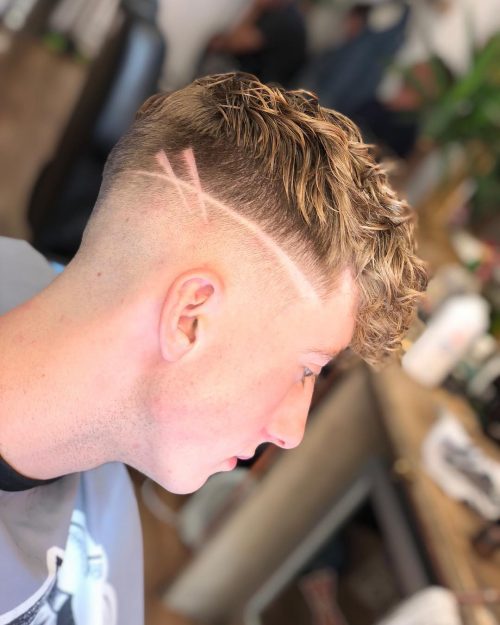  the classic driblet fade haircut is specific type of pilus fade that starts from the temples  24 Coolest Examples of Drop Fade Haircuts This Year