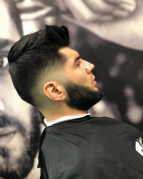  the classic driblet fade haircut is specific type of pilus fade that starts from the temples  24 Coolest Examples of Drop Fade Haircuts This Year