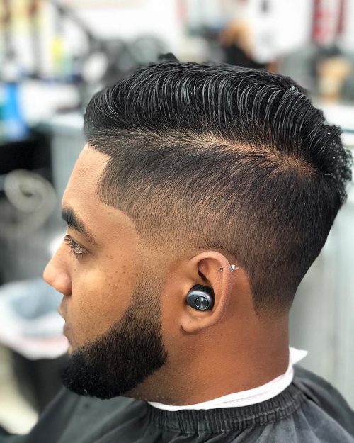  the classic driblet fade haircut is specific type of pilus fade that starts from the temples  24 Coolest Examples of Drop Fade Haircuts This Year