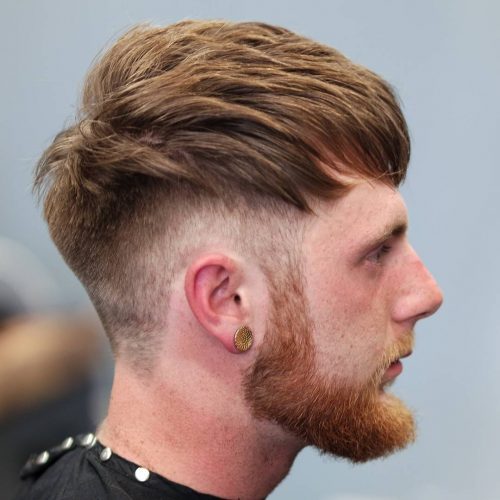 Undercut hairstyles for men are a modern version of a pomp as well as a quiff 24 New Undercut Hairstyles For Men You Have to See Right Now