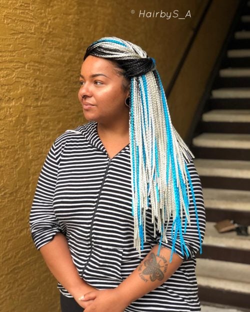 Faux locs are a protective mode created yesteryear wrapping synthetic or existent human pilus some n Get Your Goddess On: The 22 Hottest Faux Locs