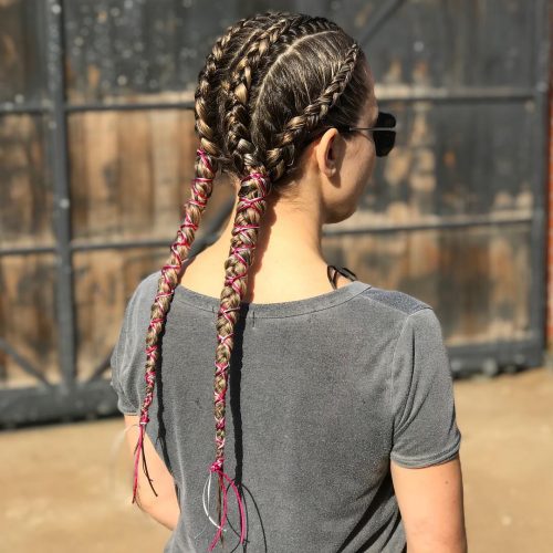 29 Hottest Feed In Braids To Try In 2020
