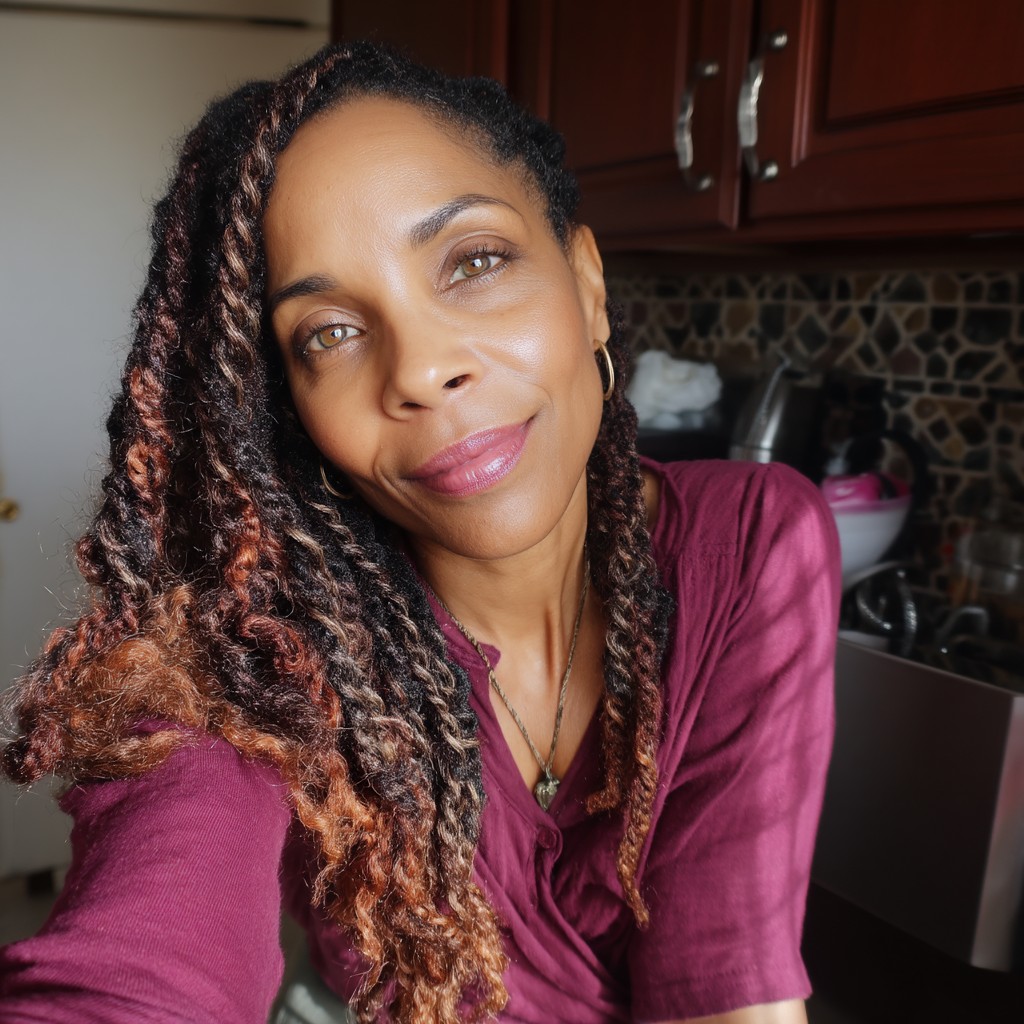 Textured Twisted Braids with Subtle Highlights