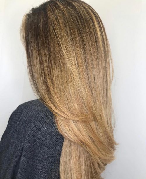 re thinking close getting a balayage on direct pilus as well as hence you lot xviii Balayage Straight Hair Color Ideas You Have to See