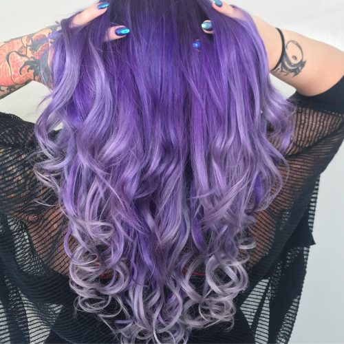 Pastel regal pilus is a modern muted version of an unnatural regal pilus color that Top xiii Pastel Purple Hair Color Ideas We’ve Found This Year