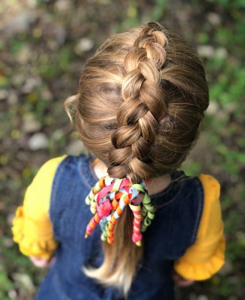 Tired of the same tedious hairstyles for your piddling immature lady 29 Cutest Little Girl Hairstyles