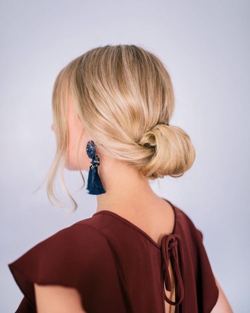 re having a squeamish brunch at a posh institution 24 Gorgeous Chignon Ideas for Your Next Event