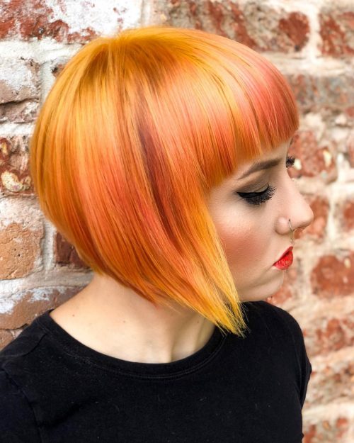 An inverted bob is a type of bob that is curt inwards the dorsum together with gets longer at the front end 23 Trendiest Inverted Bob Haircuts