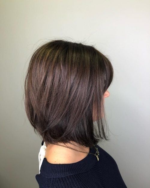 A long inverted bob is a cervix to collarbone 12 Head-Turning Long Inverted Bob Haircuts