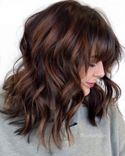 A long angled bob is a haircut that is at the shoulder or neckband eighteen Long Angled Bob Hairstyles Trending for 2019