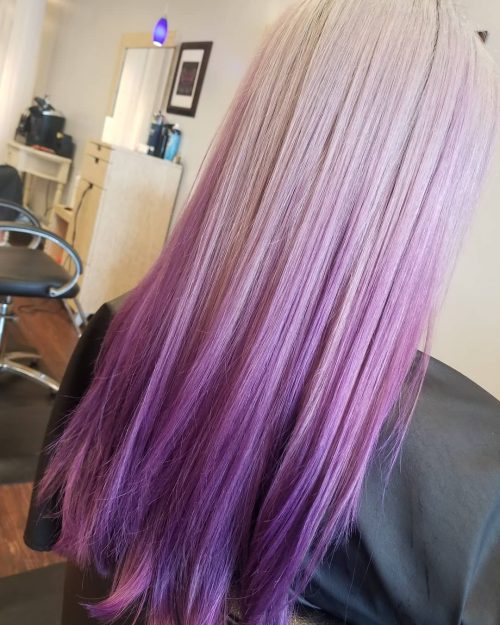  This super cute tendency is becoming i of the most pop pilus colors that 17 Shockingly Pretty Lilac Hair Color Ideas You Have to See