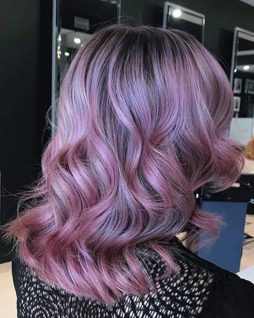  This super cute tendency is becoming i of the most pop pilus colors that 17 Shockingly Pretty Lilac Hair Color Ideas You Have to See