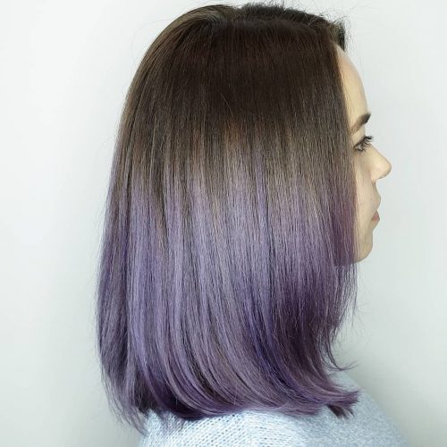  This super cute tendency is becoming i of the most pop pilus colors that 17 Shockingly Pretty Lilac Hair Color Ideas You Have to See