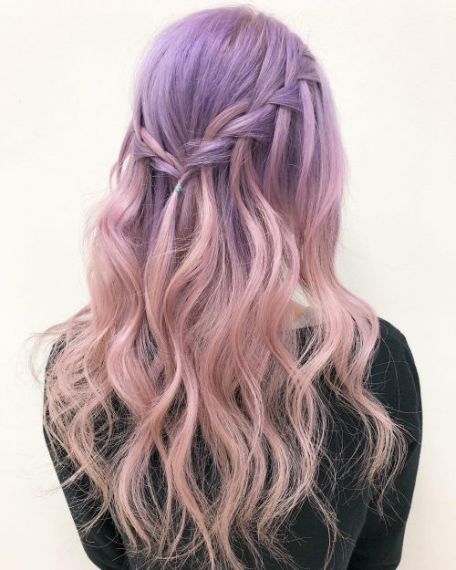 17 Shockingly Pretty Lilac Hair Color Ideas In 2020