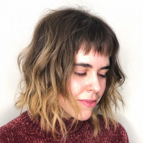 re looking for a actually fresh in addition to novel await for yourself eighteen Hottest Layered Haircuts alongside Bangs