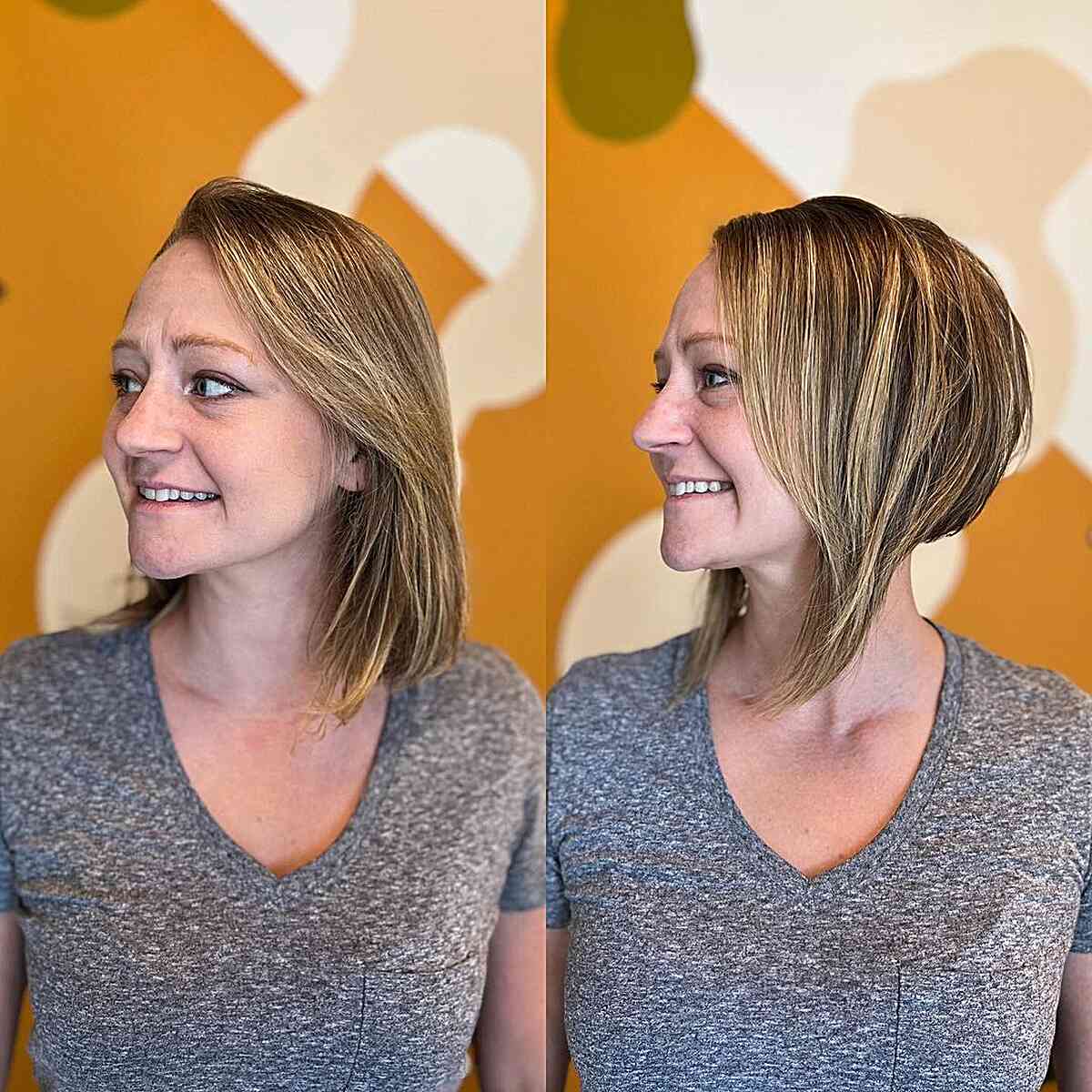  is a classic cutting where the length of the pilus falls betwixt the mentum together with collarbone xxx Cutest Long Bob Haircuts  Lob Hairstyles