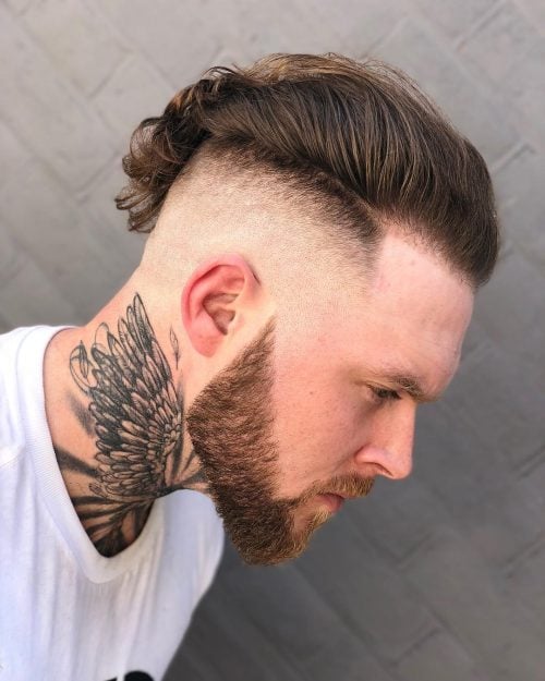 Haircuts amongst brusk sides in addition to a long locomote yesteryear are what every modern human being is sporting today 22 Awesome Examples of Short Sides, Long Top Haircuts for Men