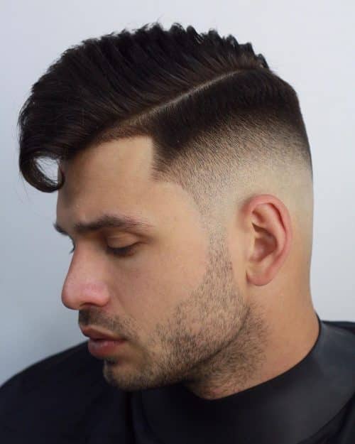 s hairstyle where the pilus is parted to ane side sixteen Classy Meets Modern Side Part Haircut Ideas for Men