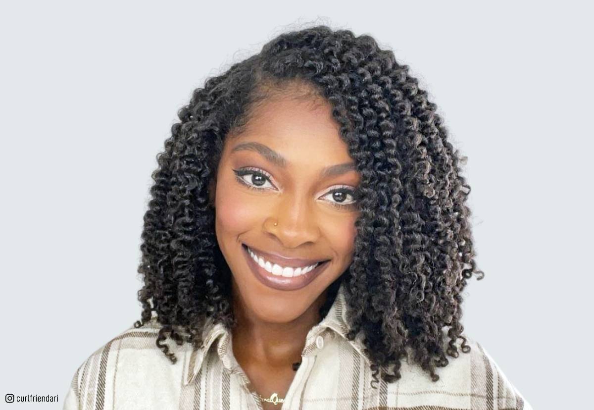 1200px x 828px - 42 Best Medium-Length Hairstyles for Natural Hair (Black Women)