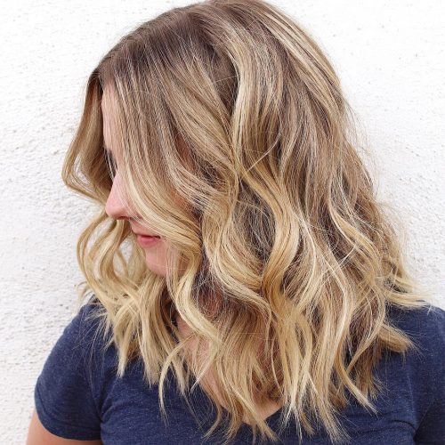 Beach waves for brusque pilus is a hairstyle amongst unloose 17 Ways to Style Beach Waves for Short Hair