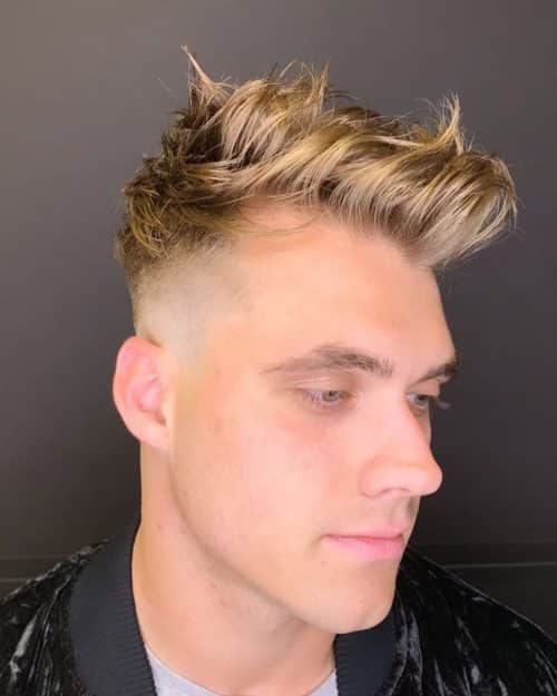 s hairstyle where the pilus is parted to ane side sixteen Classy Meets Modern Side Part Haircut Ideas for Men