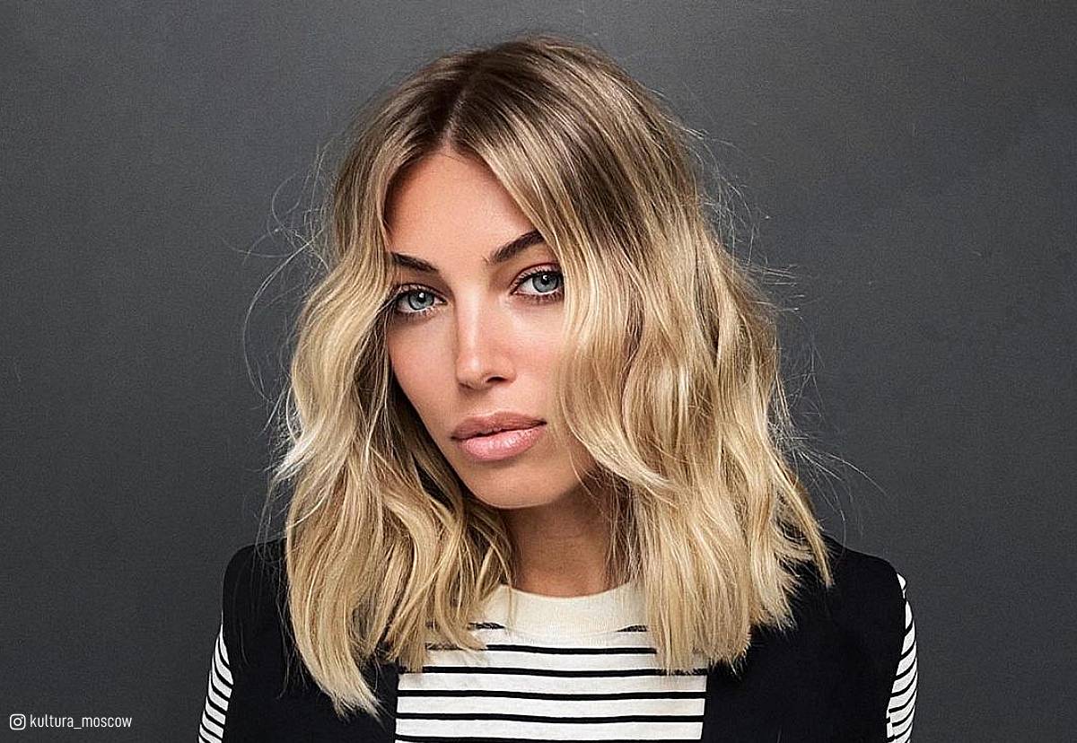 24 Medium Hairstyles For Oval Faces In 2020