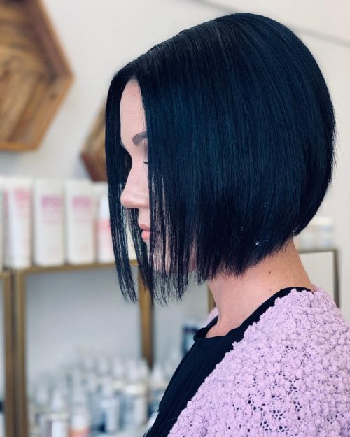  fascinating fashion pilus color that lets the rebel side of your personality hold upward expressed Dark Blue Hair Trend: fifteen Awesome Examples to Consider