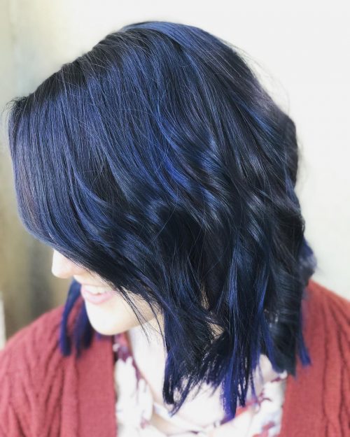 A balayage on dark pilus color is a gorgeous means to locomote costless 17 Stunning Examples of Balayage Dark Hair Color