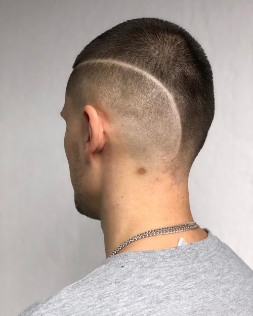 The difficult component haircut is when a describe is shaved inwards the scalp to create a contrasting divisi 24 Hard Part Haircut Ideas for Your Next Inspiration