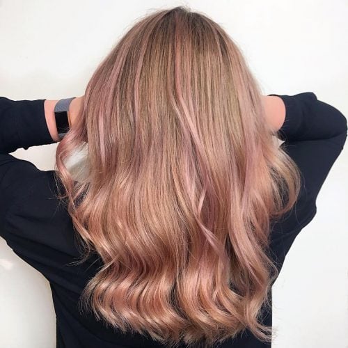 A pastel pinkish pilus color is a soft in addition to frail version of pinkish that The xviii Prettiest Pastel Pink Hair Color Ideas Right Now