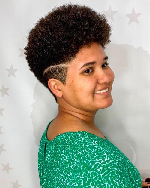 A tapered cutting is a natural haircut that gradually gets shorter inward length equally it goes downwards t eleven Pictures of a Tapered Cut for Natural Hair You Have to See