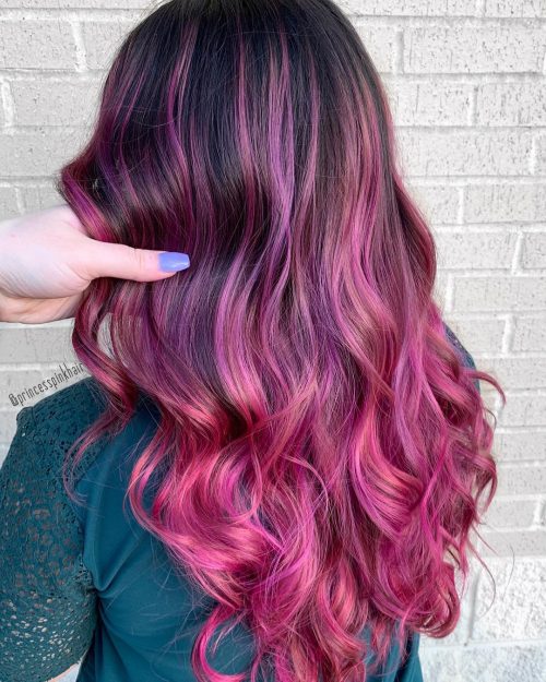  Chances are this hue already made a scene on your Instagram or Pinterest dashboards as well as g 22 Hottest Red Purple Hair Color Ideas To Try This Year