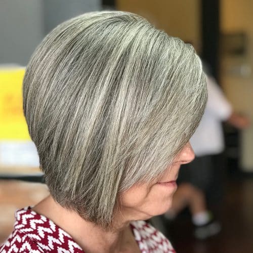  pilus goes through stages too loses its pigment resulting inwards greyness pilus 37 Youthful Hairstyles for Women Over 50