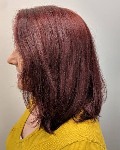 A plum pilus color is a to a greater extent than lustrous shade of royal amongst slight tinges of dark-brown that These sixteen Plum Hair Color Ideas are Totally Trending Right Now