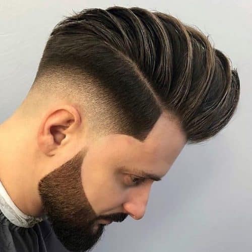 s haircut that involves long pilus on overstep which gradually gets shorter until peel sixteen Awesome Low Skin Fade Haircut Ideas