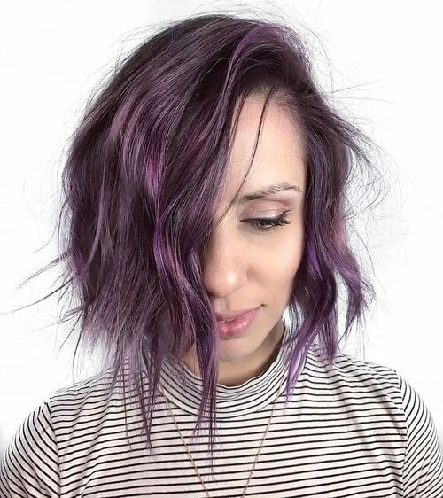  As i of the entirely fashion colors that tin arrive at the axe genuinely flatter whatever peel musical note 26 Incredible Purple Hair Color Ideas Trending Right Now