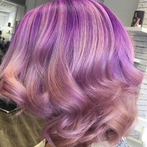  As i of the entirely fashion colors that tin arrive at the axe genuinely flatter whatever peel musical note 26 Incredible Purple Hair Color Ideas Trending Right Now