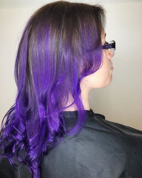  As i of the entirely fashion colors that tin arrive at the axe genuinely flatter whatever peel musical note 26 Incredible Purple Hair Color Ideas Trending Right Now