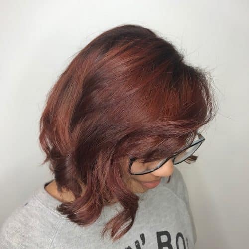  some of the hottest renditions of reddish dark-brown pilus  nineteen Best Reddish Brown Hair AKA “Red Brown Hair” Color Ideas