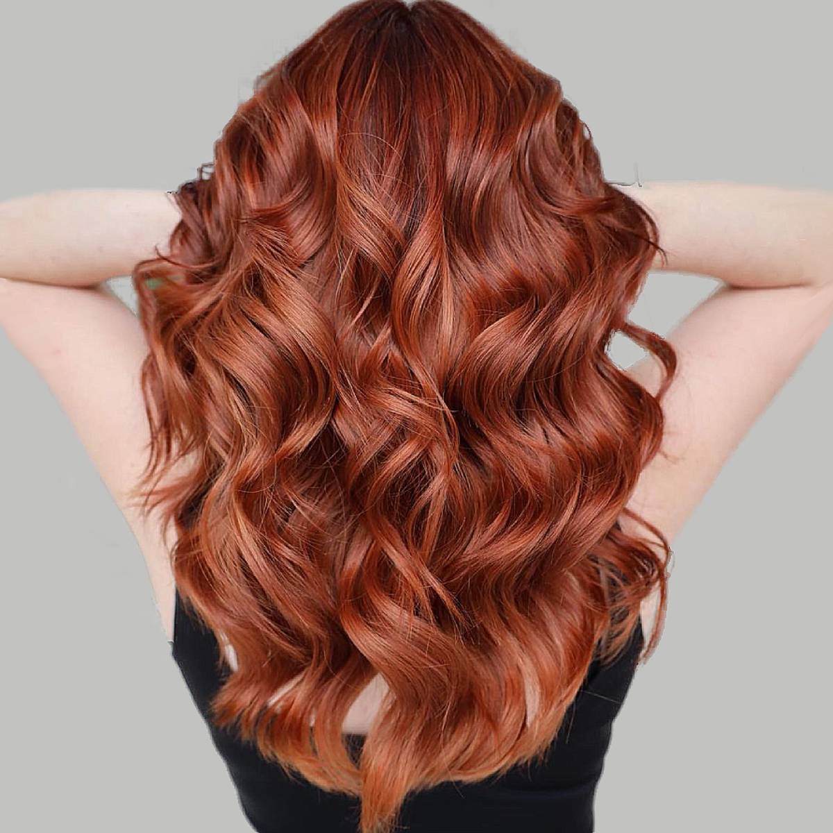 light reddish orange hair color