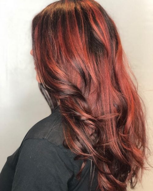  some of the hottest renditions of reddish dark-brown pilus  nineteen Best Reddish Brown Hair AKA “Red Brown Hair” Color Ideas