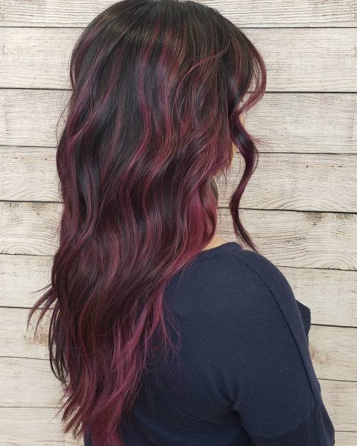  Chances are this hue already made a scene on your Instagram or Pinterest dashboards as well as g 22 Hottest Red Purple Hair Color Ideas To Try This Year