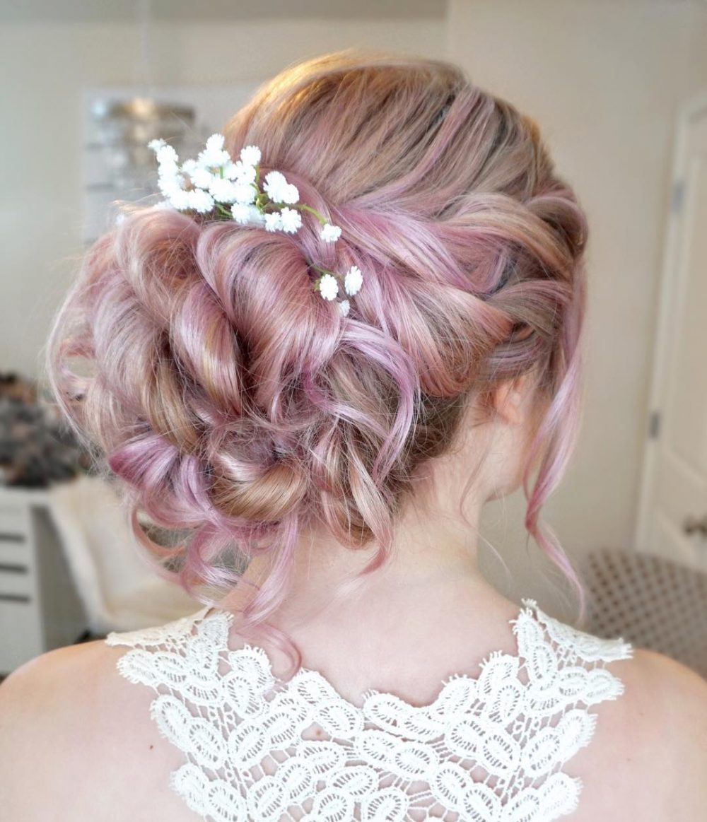 17 Gorgeous Wedding Updos For Brides In 2019 9100