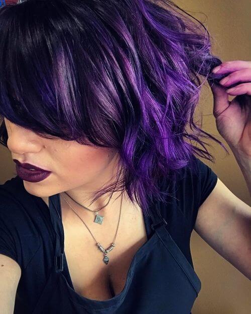  As i of the entirely fashion colors that tin arrive at the axe genuinely flatter whatever peel musical note 26 Incredible Purple Hair Color Ideas Trending Right Now