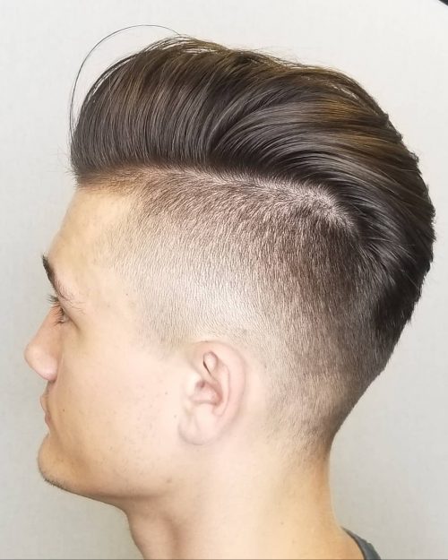 s hairstyle where the pilus is parted to ane side sixteen Classy Meets Modern Side Part Haircut Ideas for Men