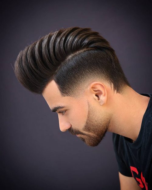 s hairstyle where the pilus is parted to ane side sixteen Classy Meets Modern Side Part Haircut Ideas for Men