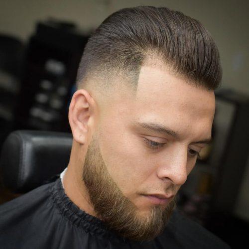 s haircut that has a gradual fade starting nigh the plow over of the caput together with gradually gets sho 21 Slickest Skin Fade aka Bald Fade Haircuts for Guys