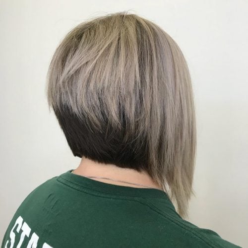  the stacked bob is a shorter haircut that makes operate of exactly cutting graduated layers to  27 Best Stacked Bob Hairstyles You’ll See This Year